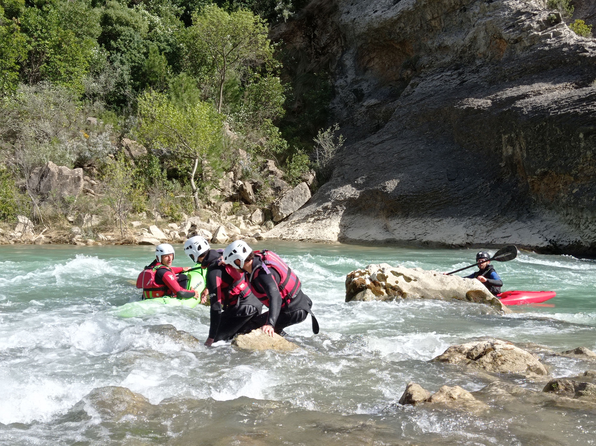 Curso de kayak iniciacion